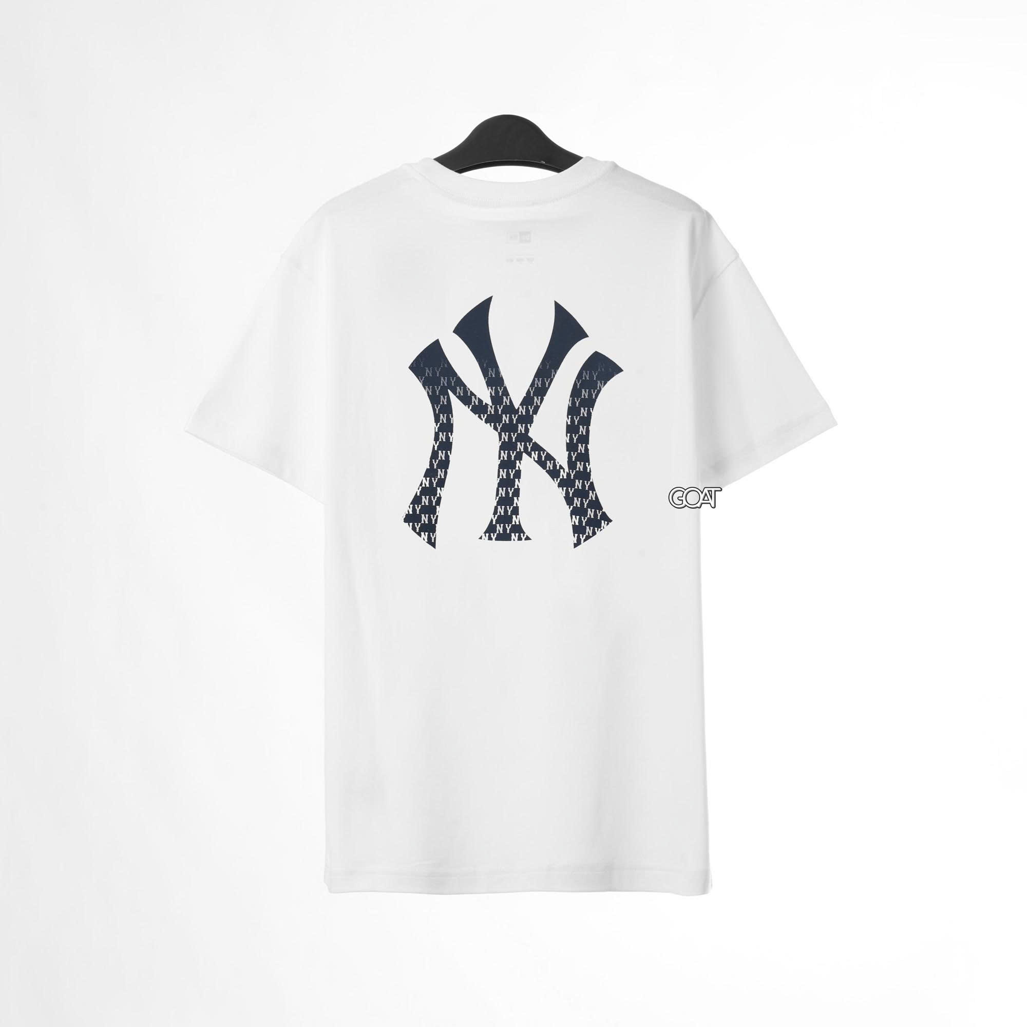 NEW ERA NY STITCH T-SHIRT - WHITE