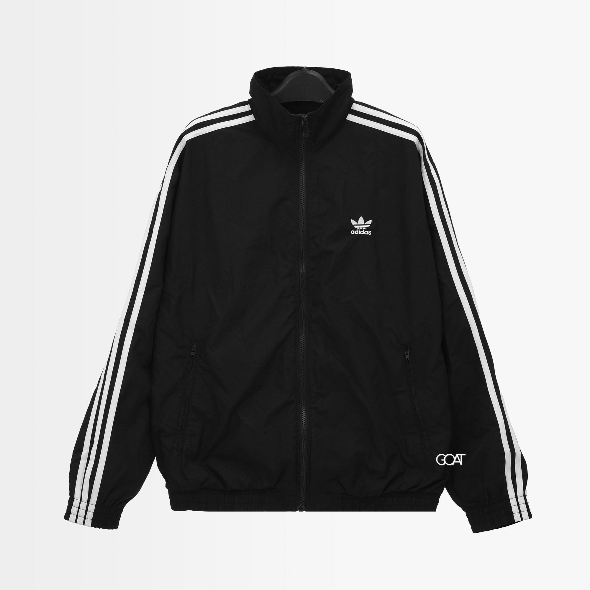 ADIDAS ADICOLOR WOVEN FIREBIRD TRACK TOP - BLACK