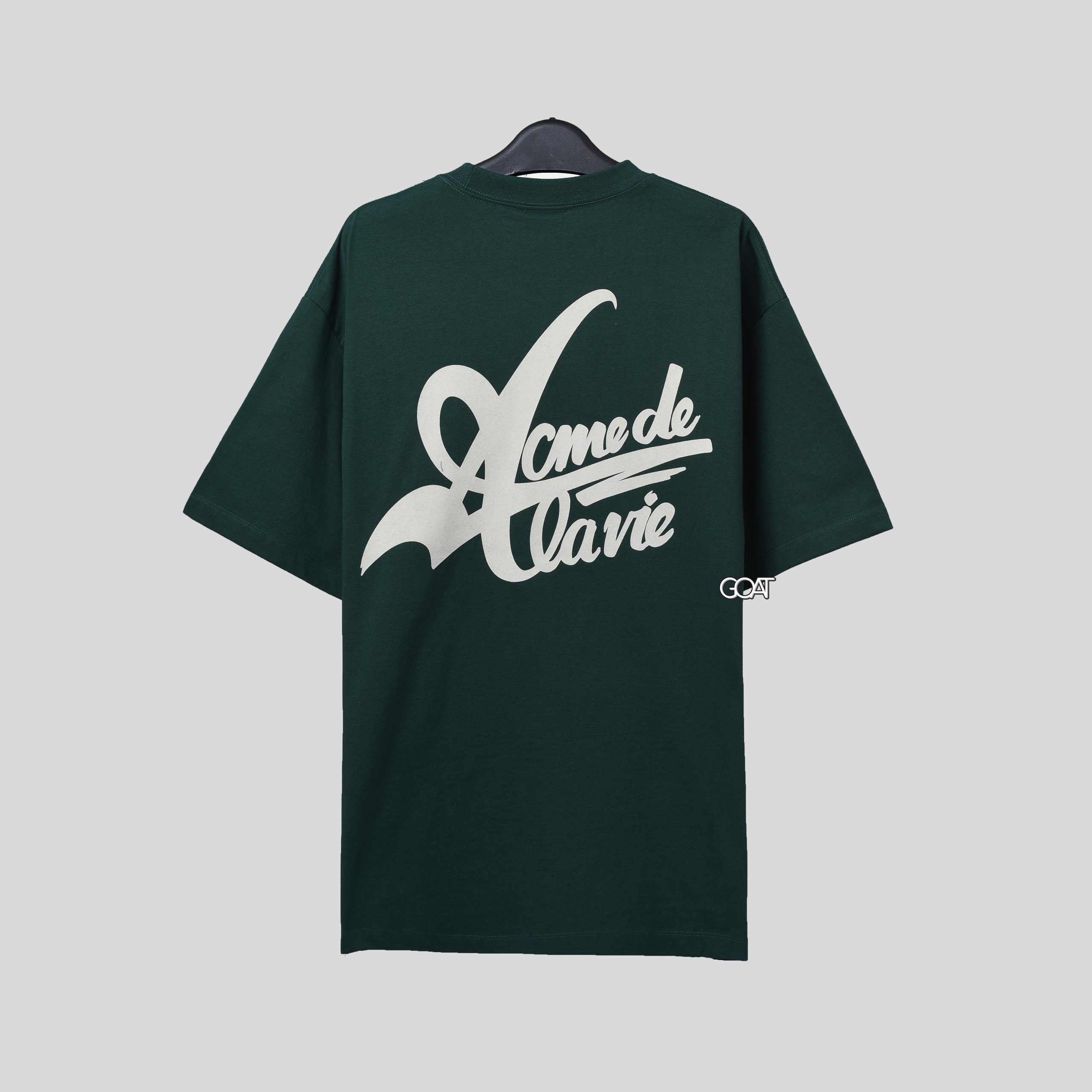 ADLV BIG LOGO 2 PRINTING TSHIRT - GREEN