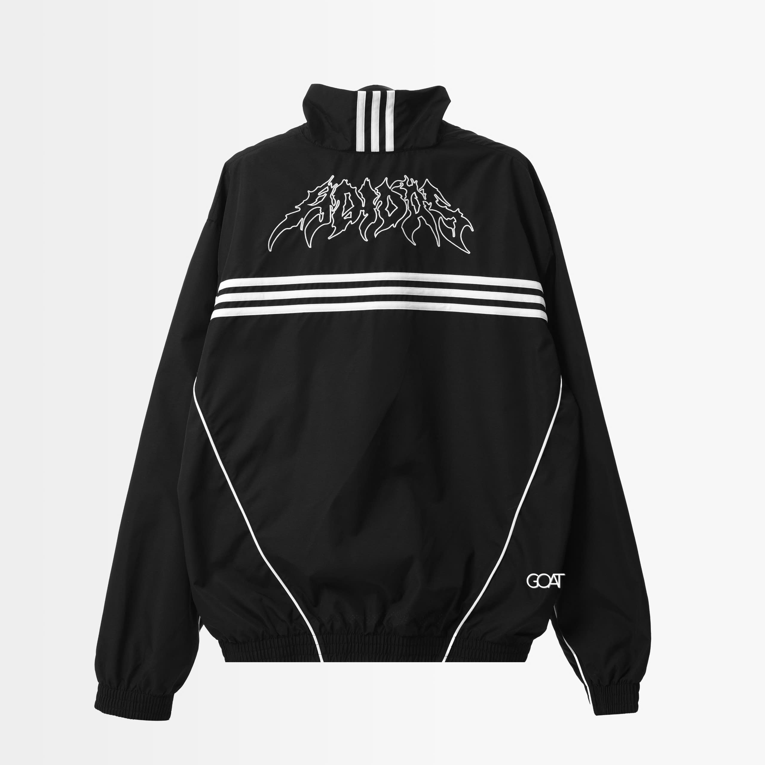 ADIDAS ORIGINAL FLAMES JACKET - BLACK