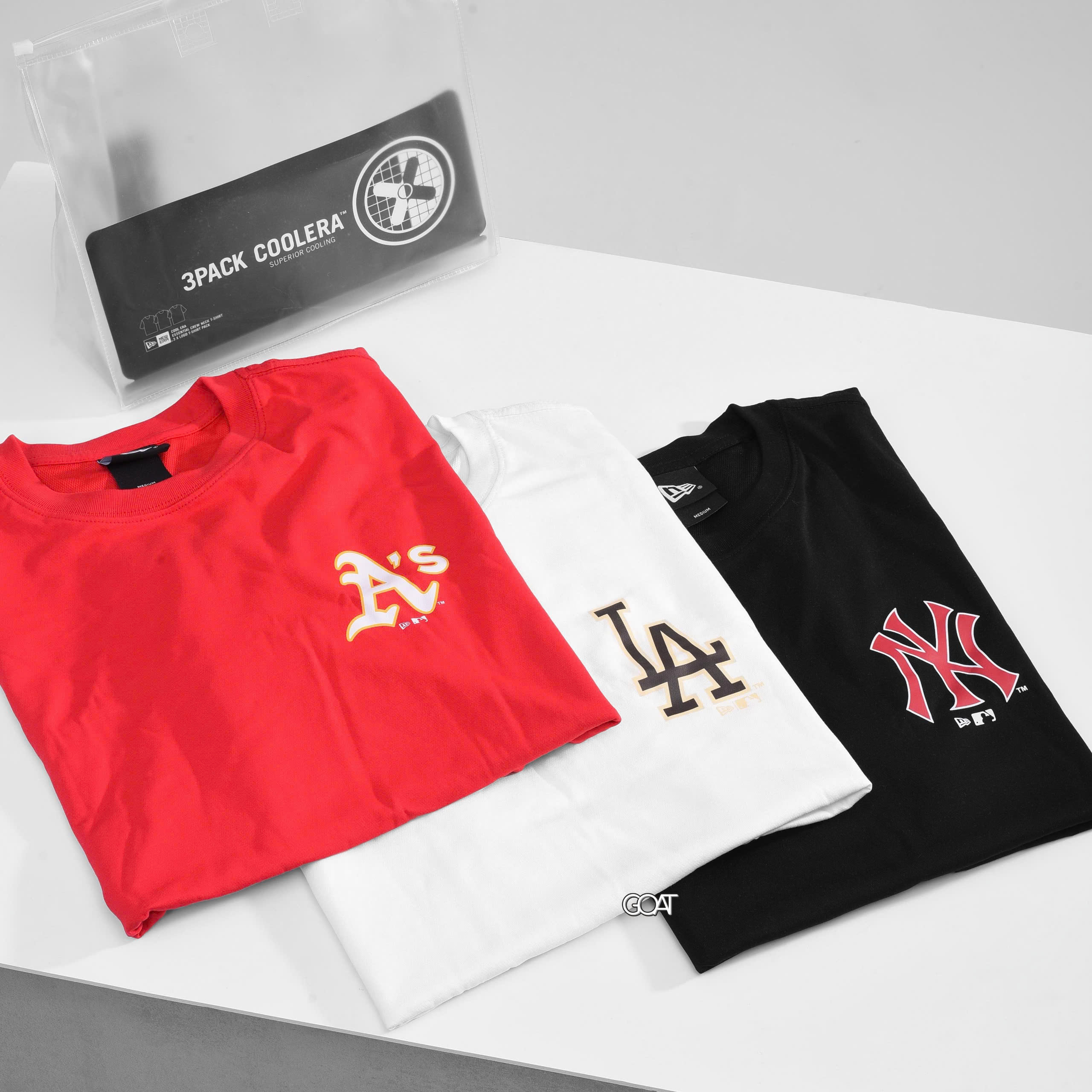 NEW ERA ESSENTIAL RS23 SEASON 6 3PACKS T-SHIRT - MULTI