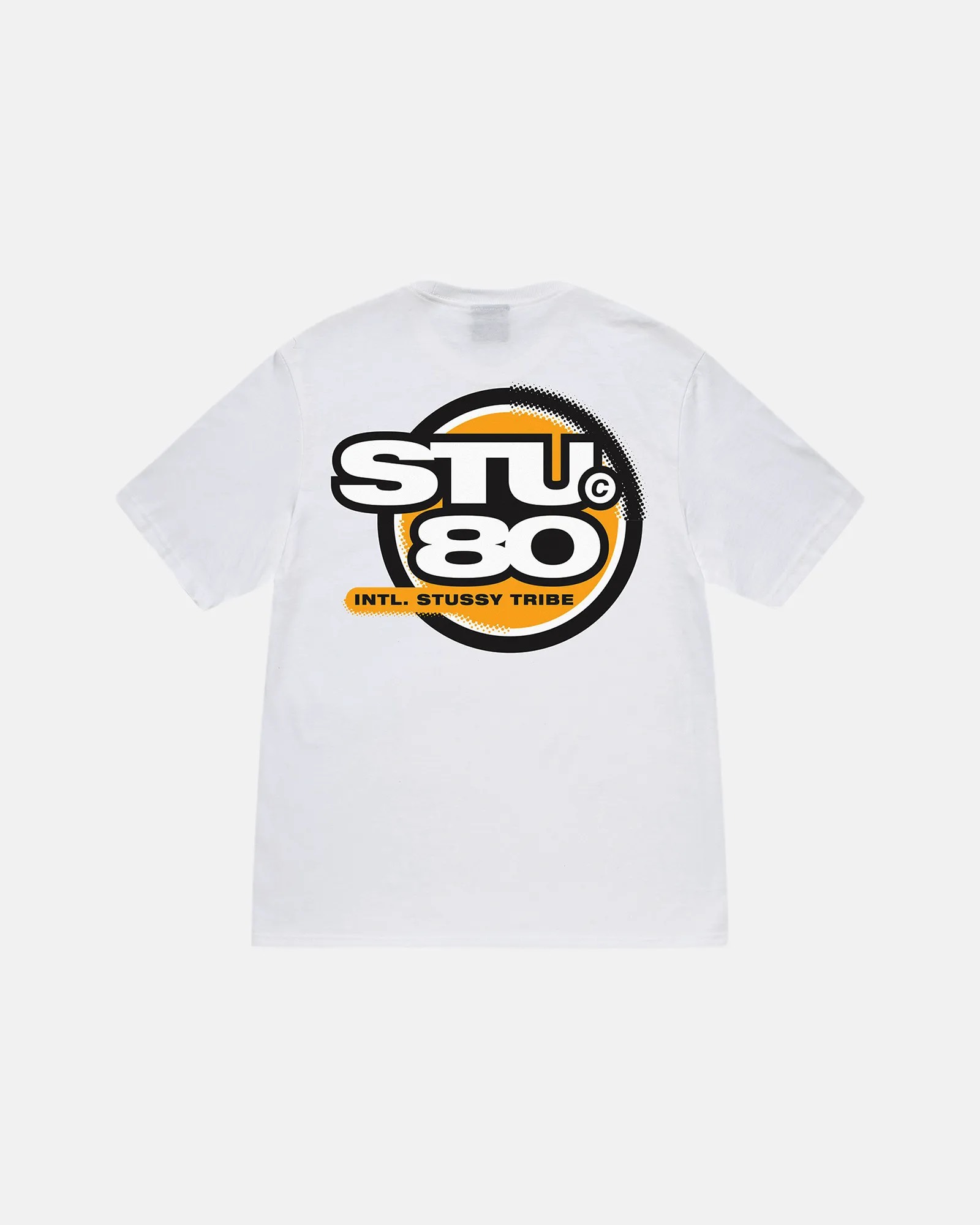 STUSSY HOT 80 TSHIRT - WHITE