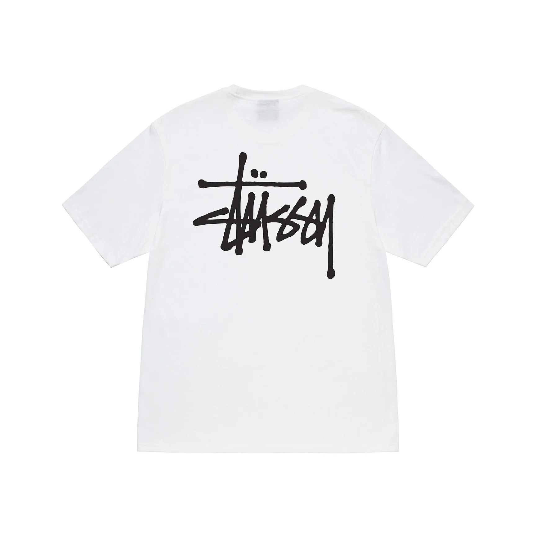 STUSSY BASIC TSHIRT - WHITE