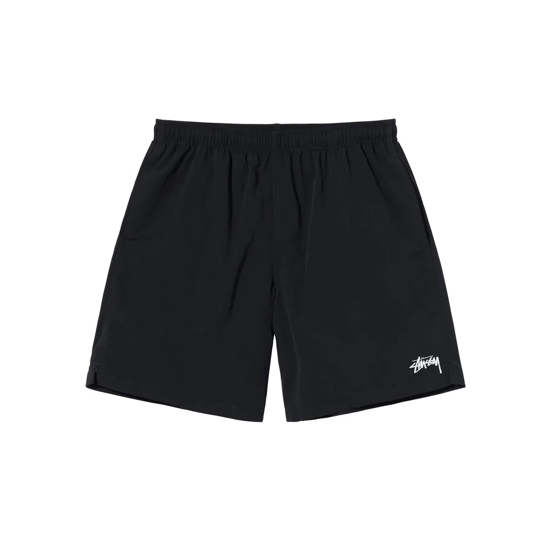 STUSSY STOCK WATER SHORT - BLACK