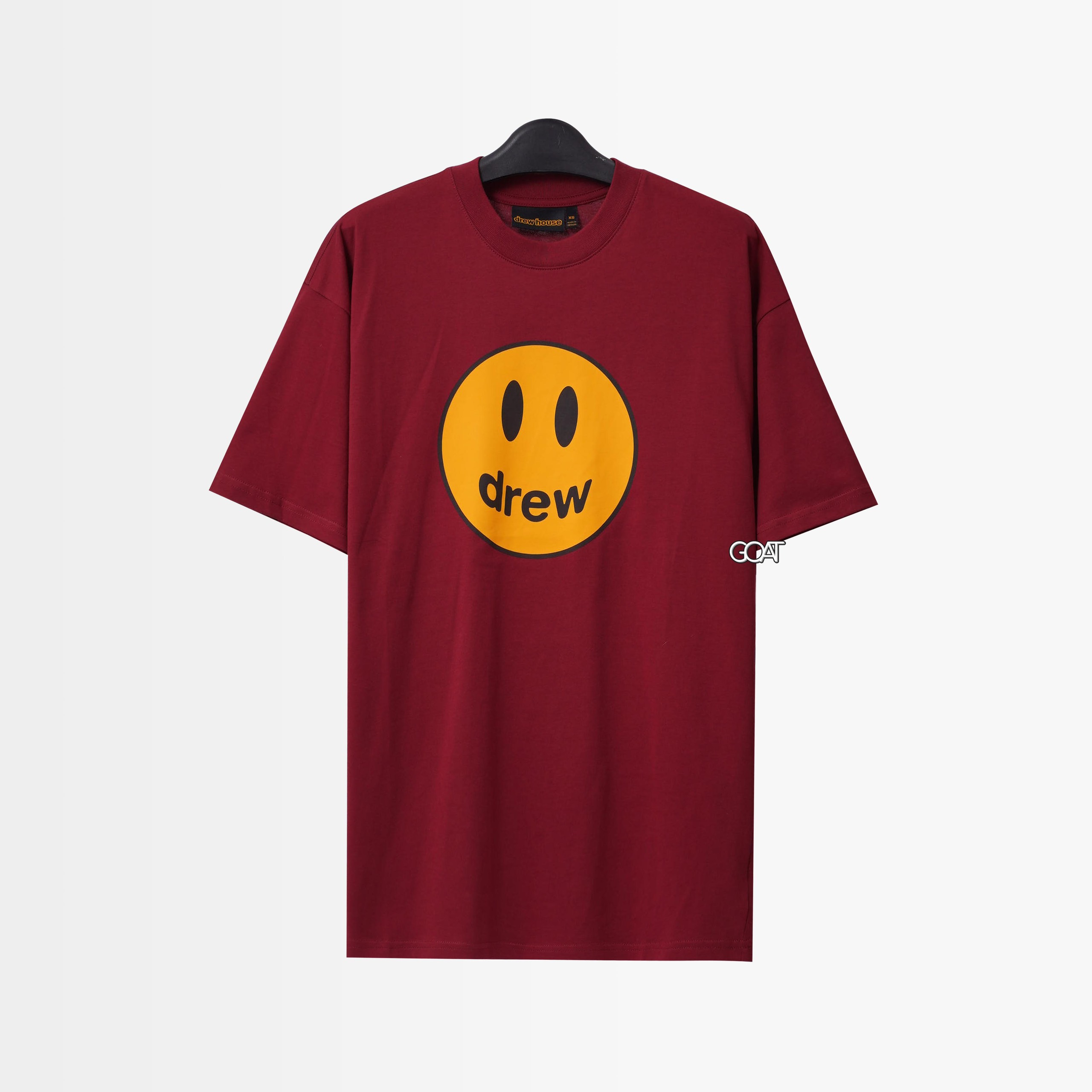 DREW HOUSE MASCOT SS T-SHIRT - BURGUNDY