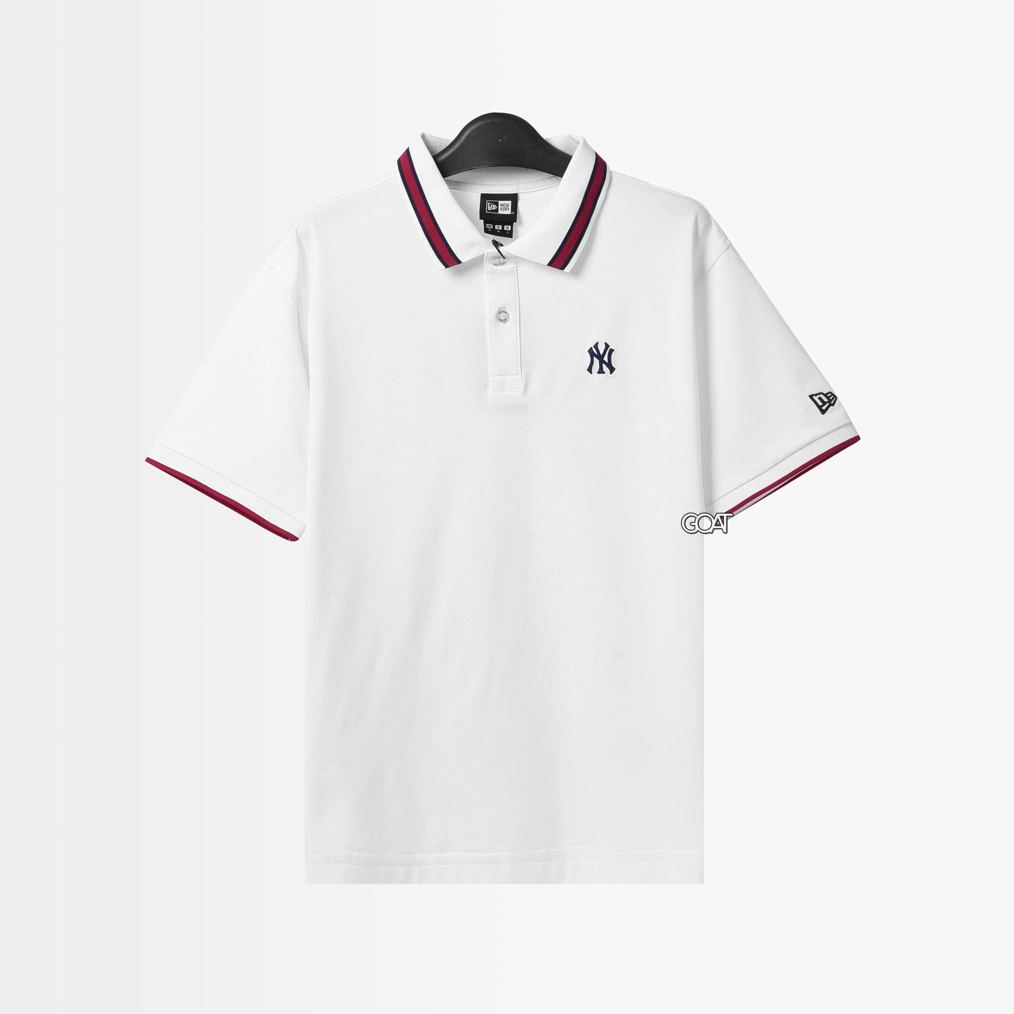 NEW ERA NEYYAN MLB POLO SHIRT - WHITE