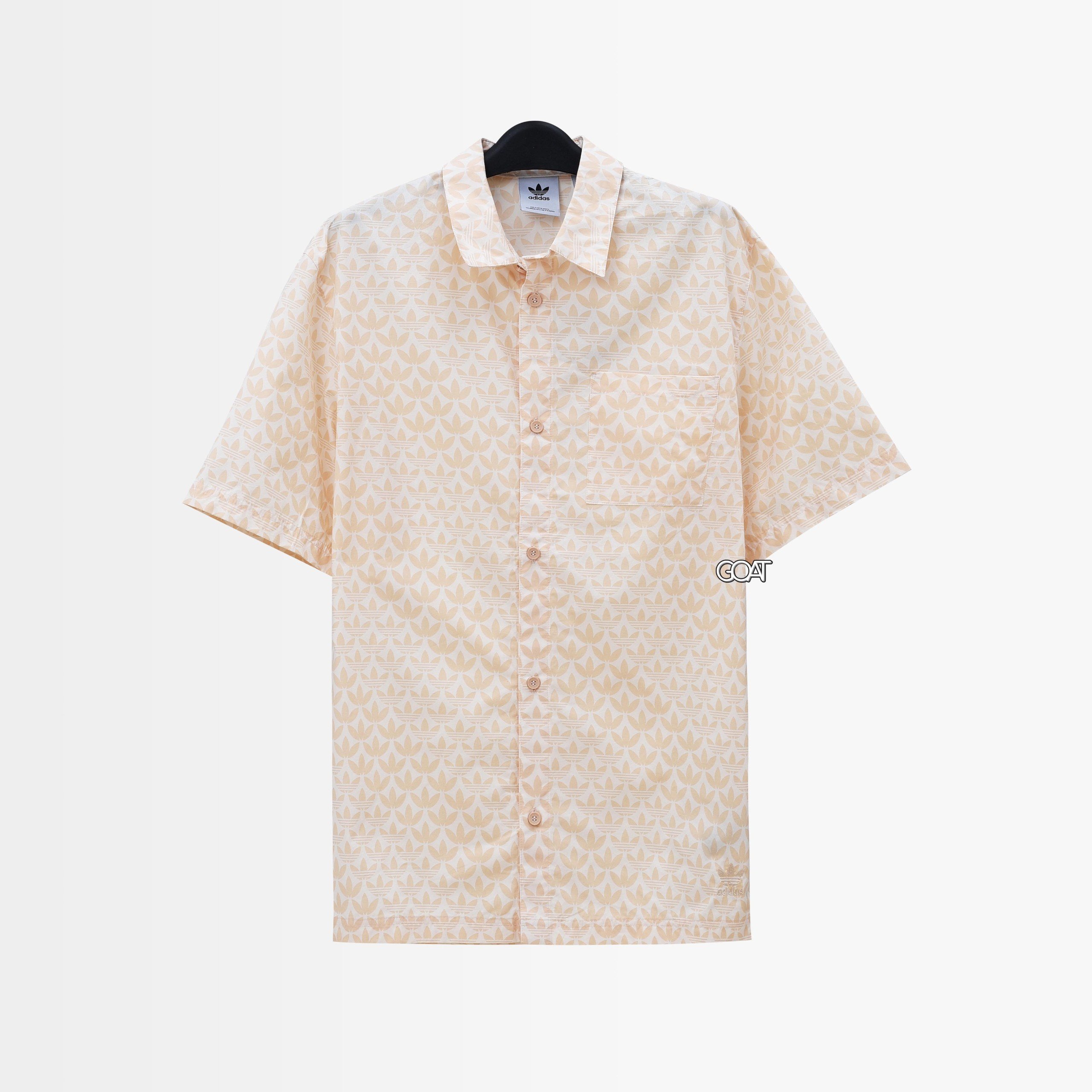 ADIDAS ORIGINAL MONOGRAM SHIRTS - BEIGE