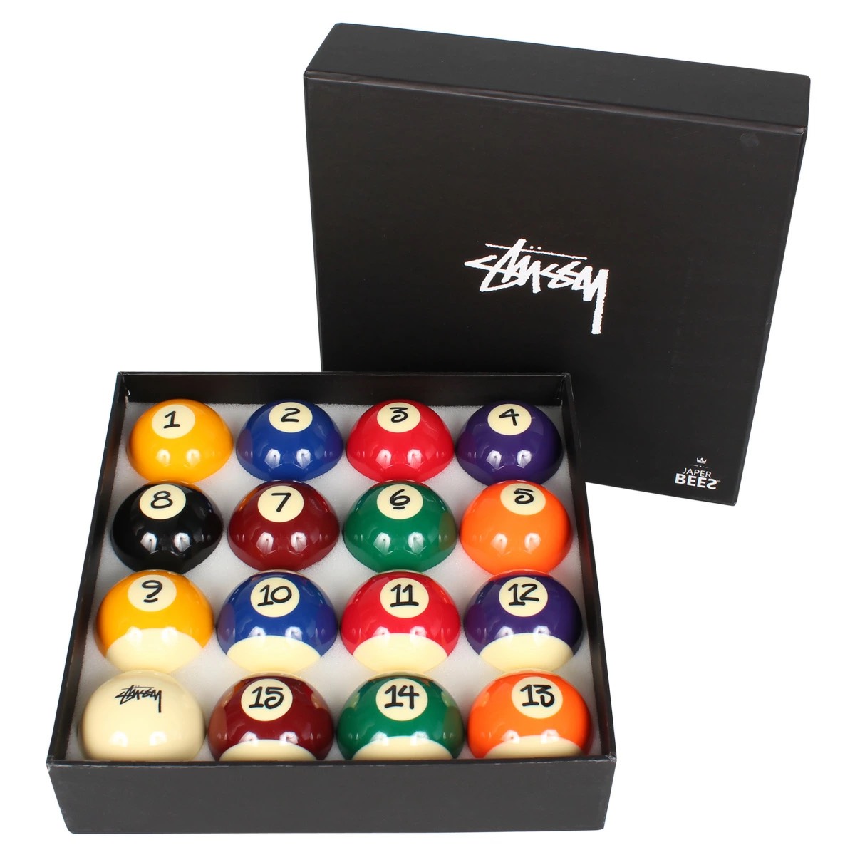 STUSSY BILLIARDS BALLS