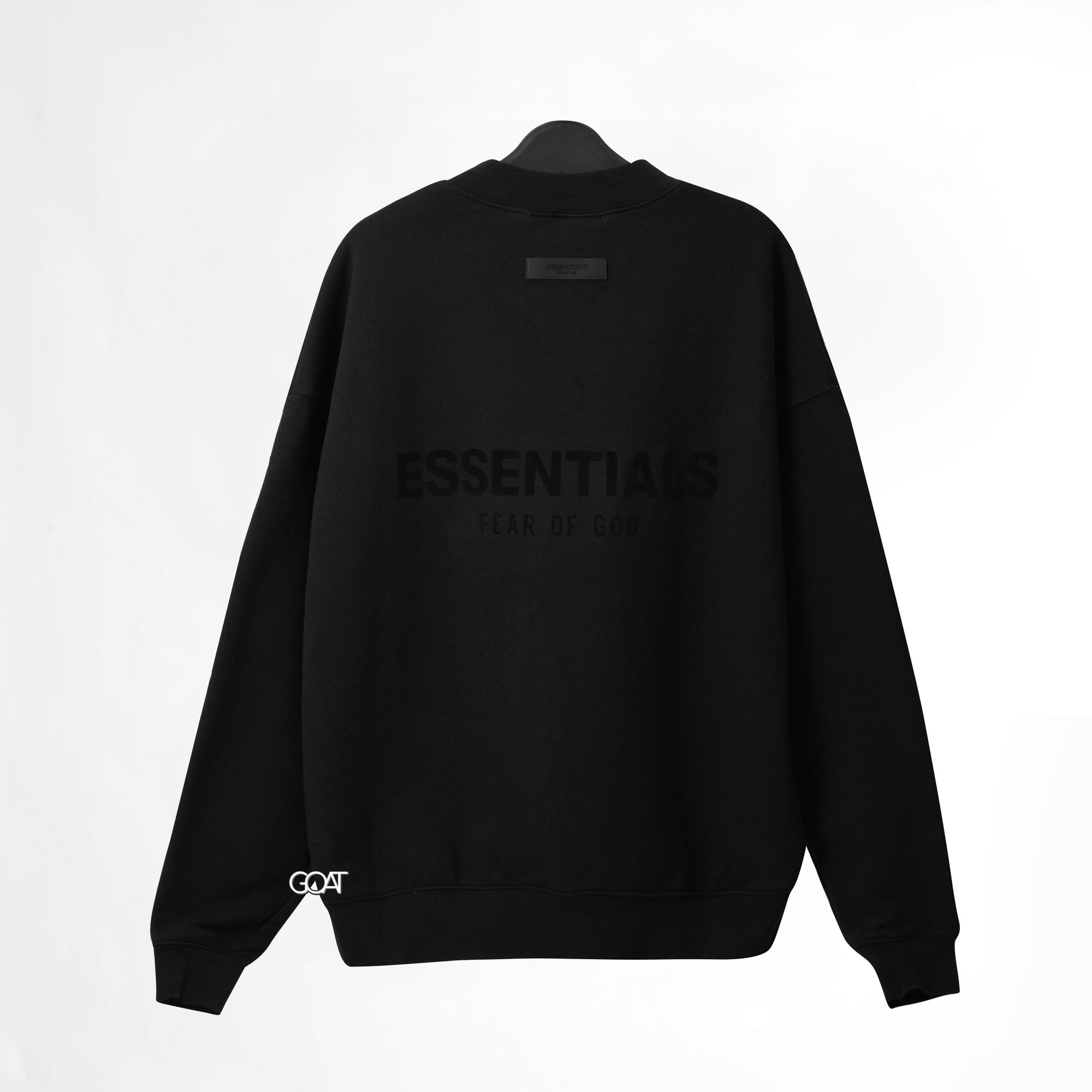FEAR OF GOD ESSENTIALS SWEATSHIRT - BLACK