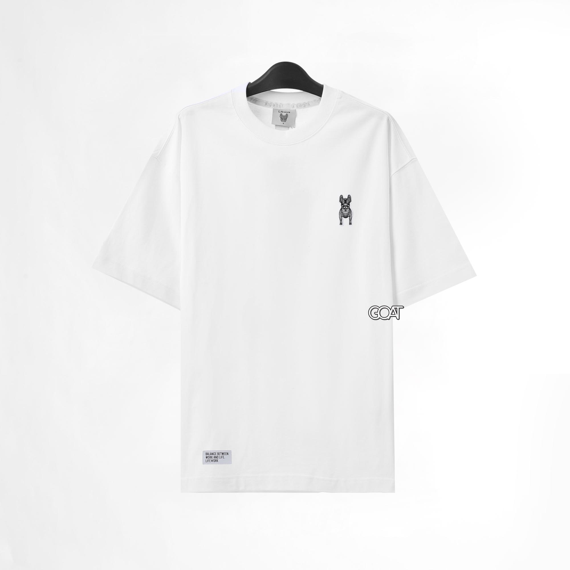LIFEWORK SILICON RADOK T-SHIRT - WHITE