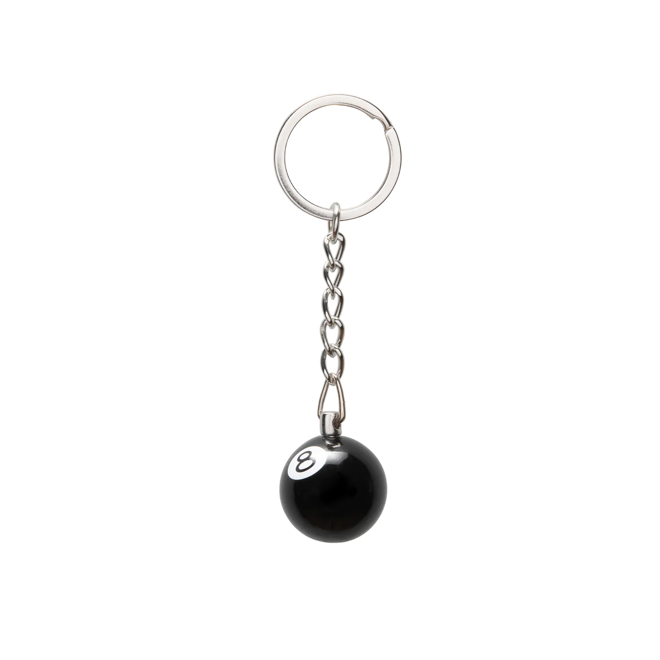 STUSSY 8 BALL KEYCHAIN
