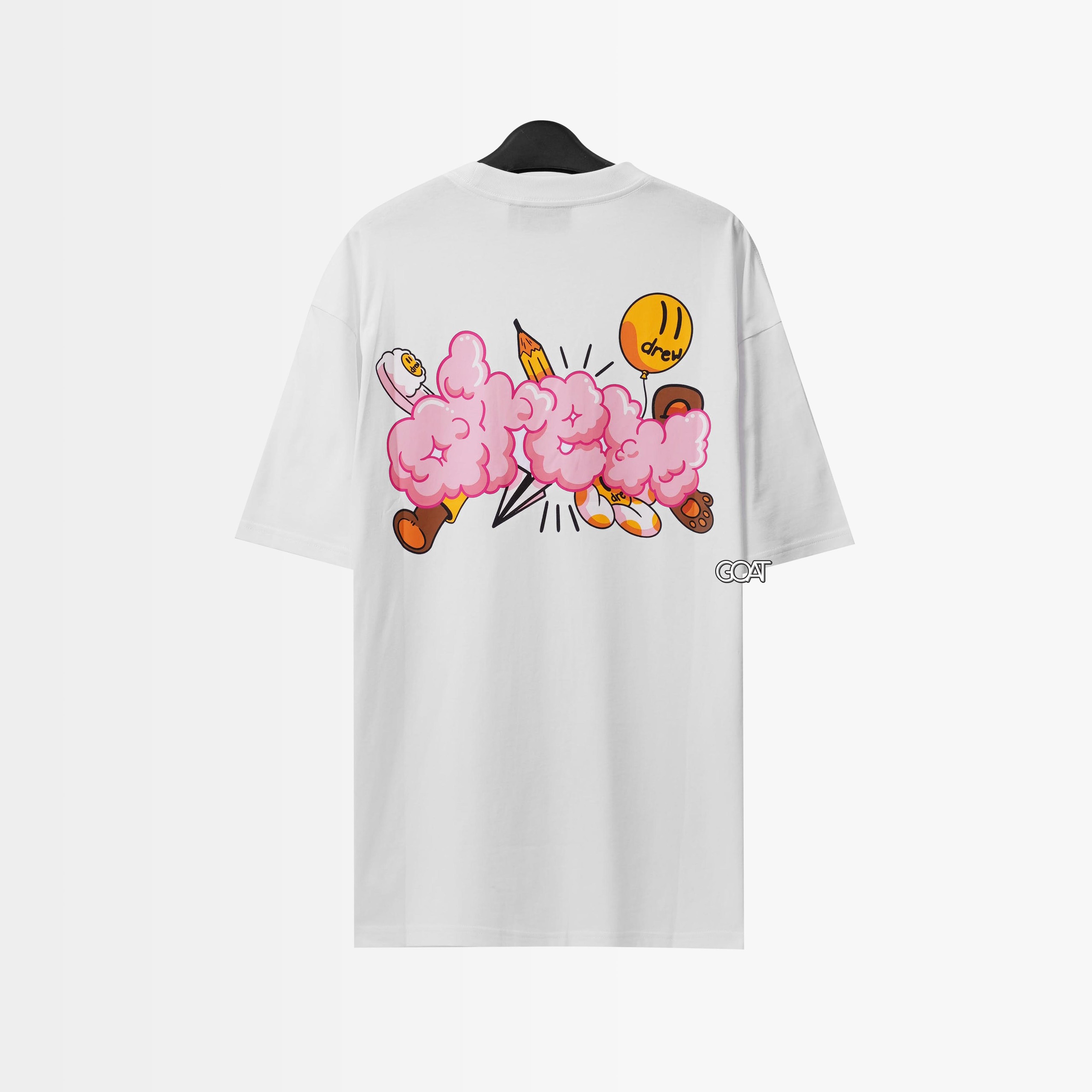 DREW HOUSE DOODLE JOY SS T-SHIRT - WHITE