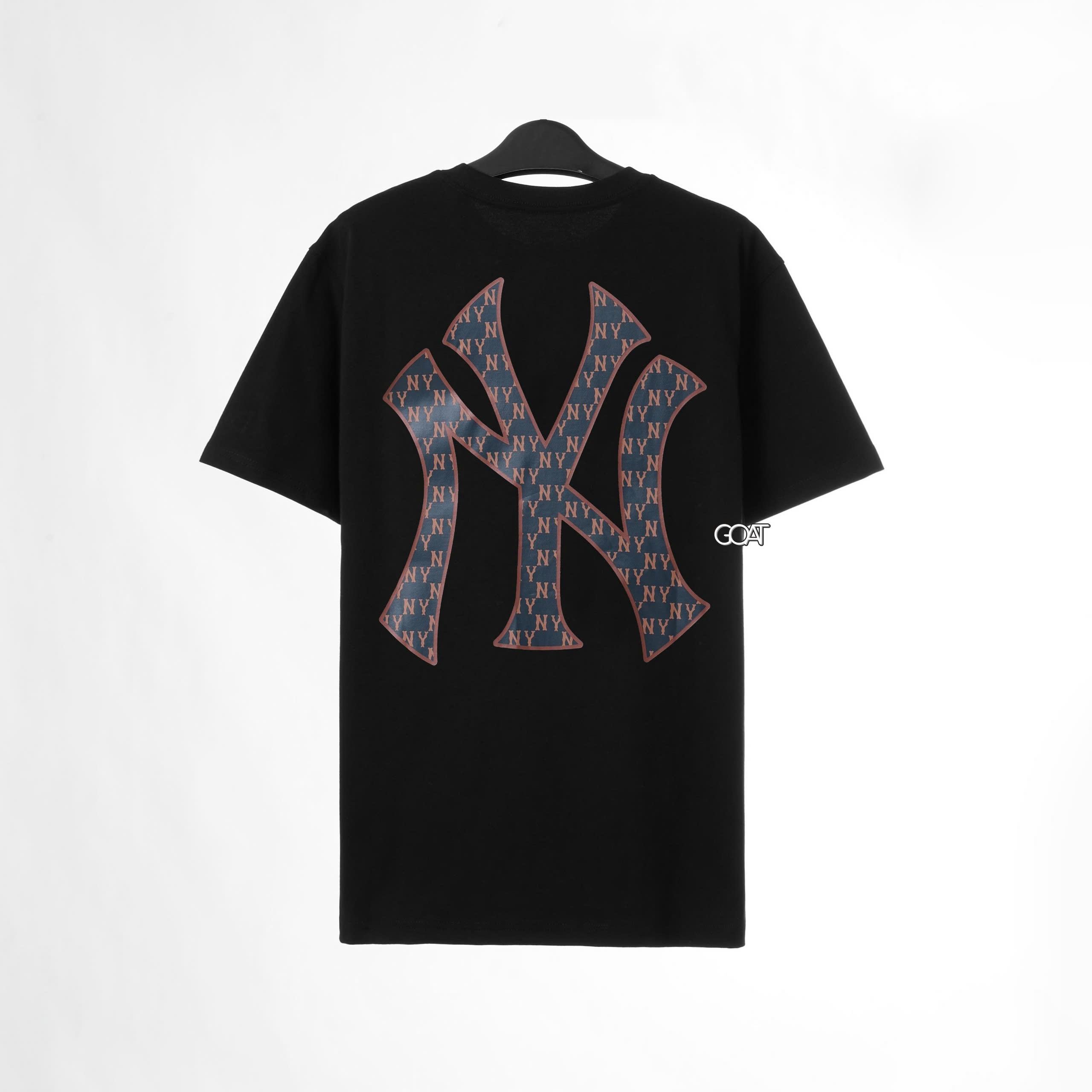 NEW ERA CHAMP MONO NYYK T-SHIRT - BLACK