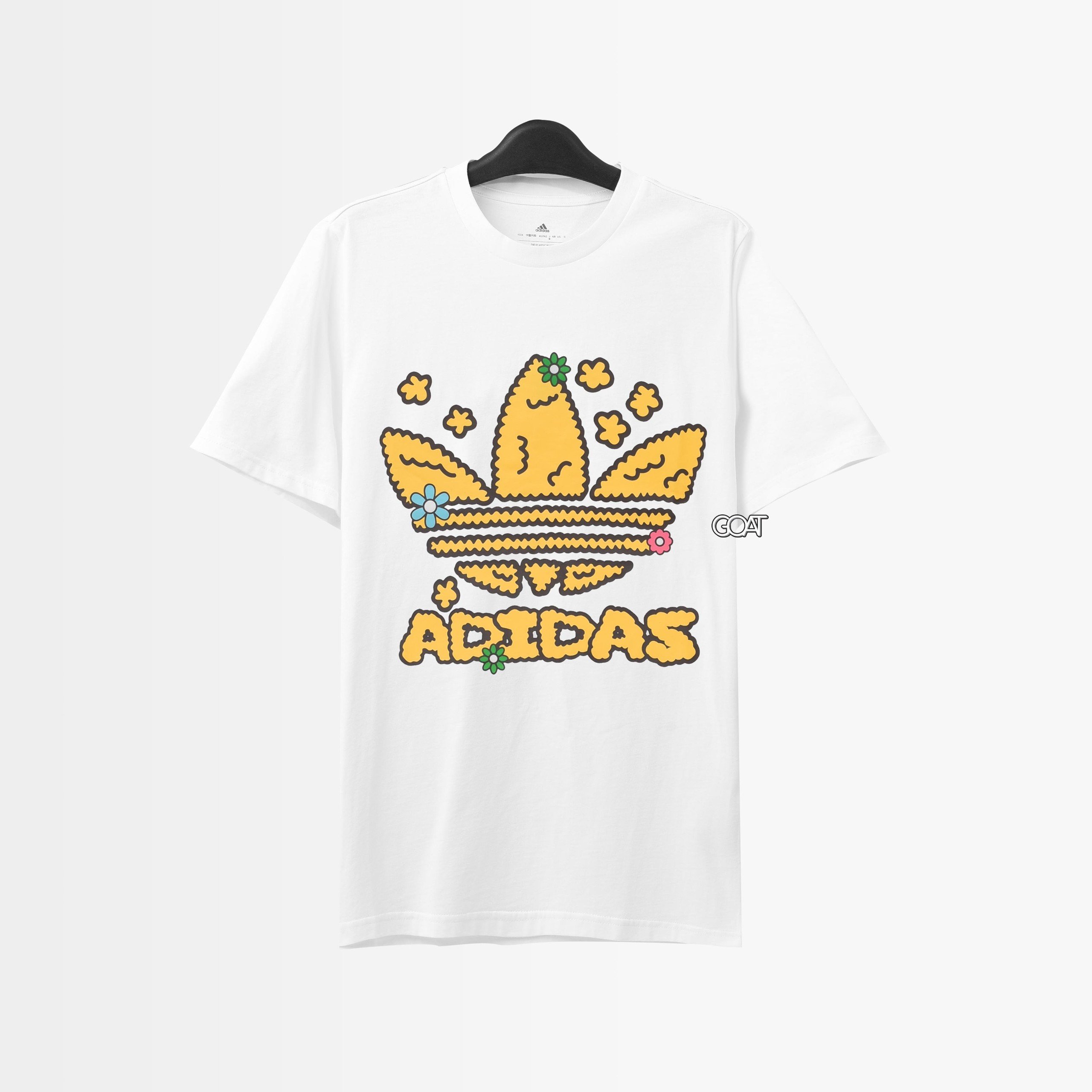 ADIDAS STRACKED TREF TSHIRT - WHITE