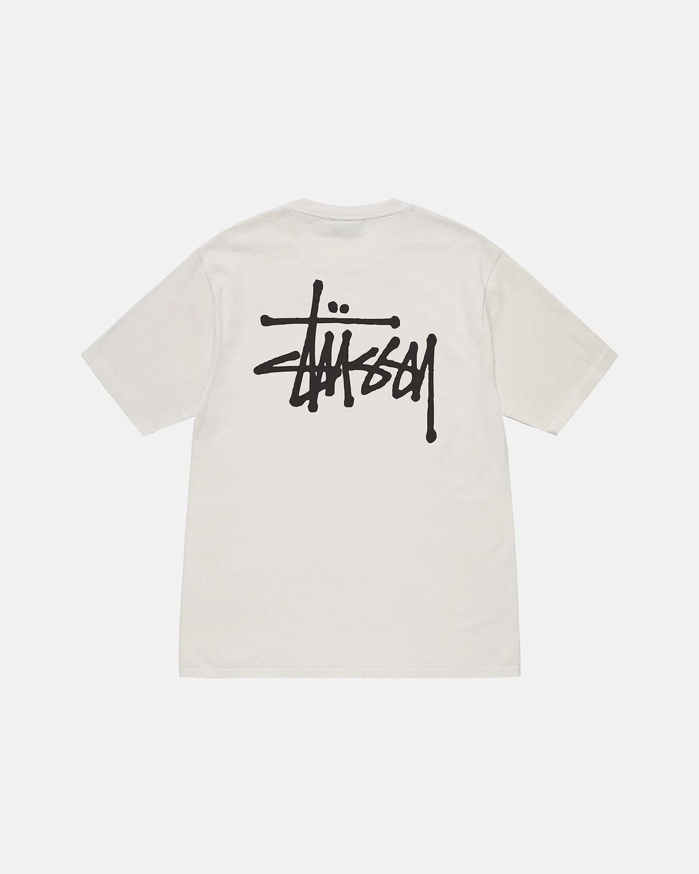 STUSSY BASIC TSHIRT - NATURAL