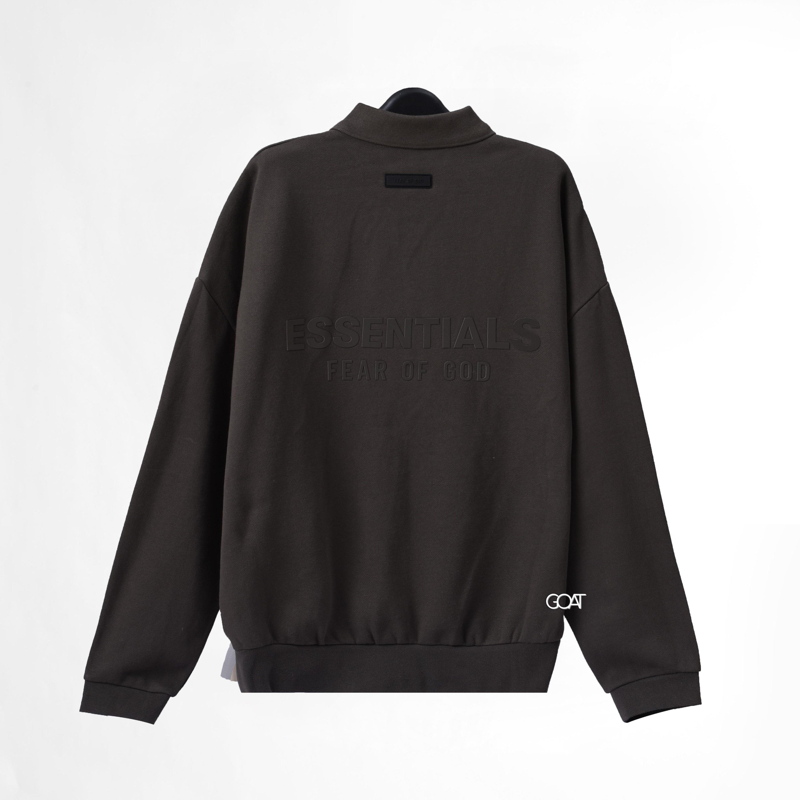 FOG ESSENTIALS LONGSLEEVE POLO - INK