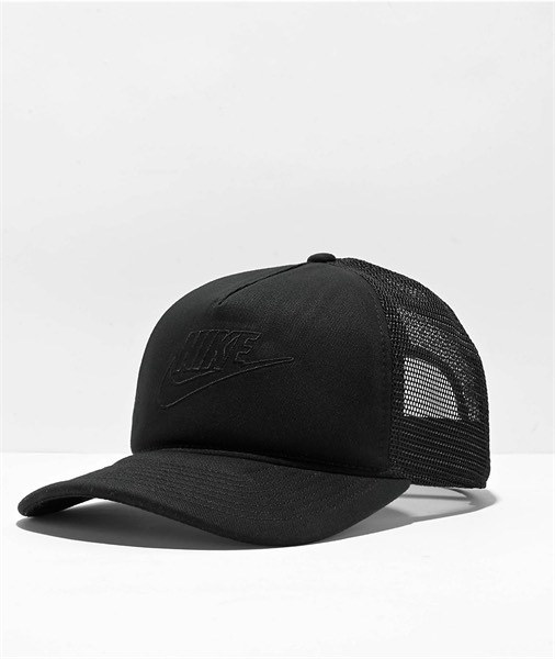 NIKE FUTURA TRUCKER HAT - BLACK