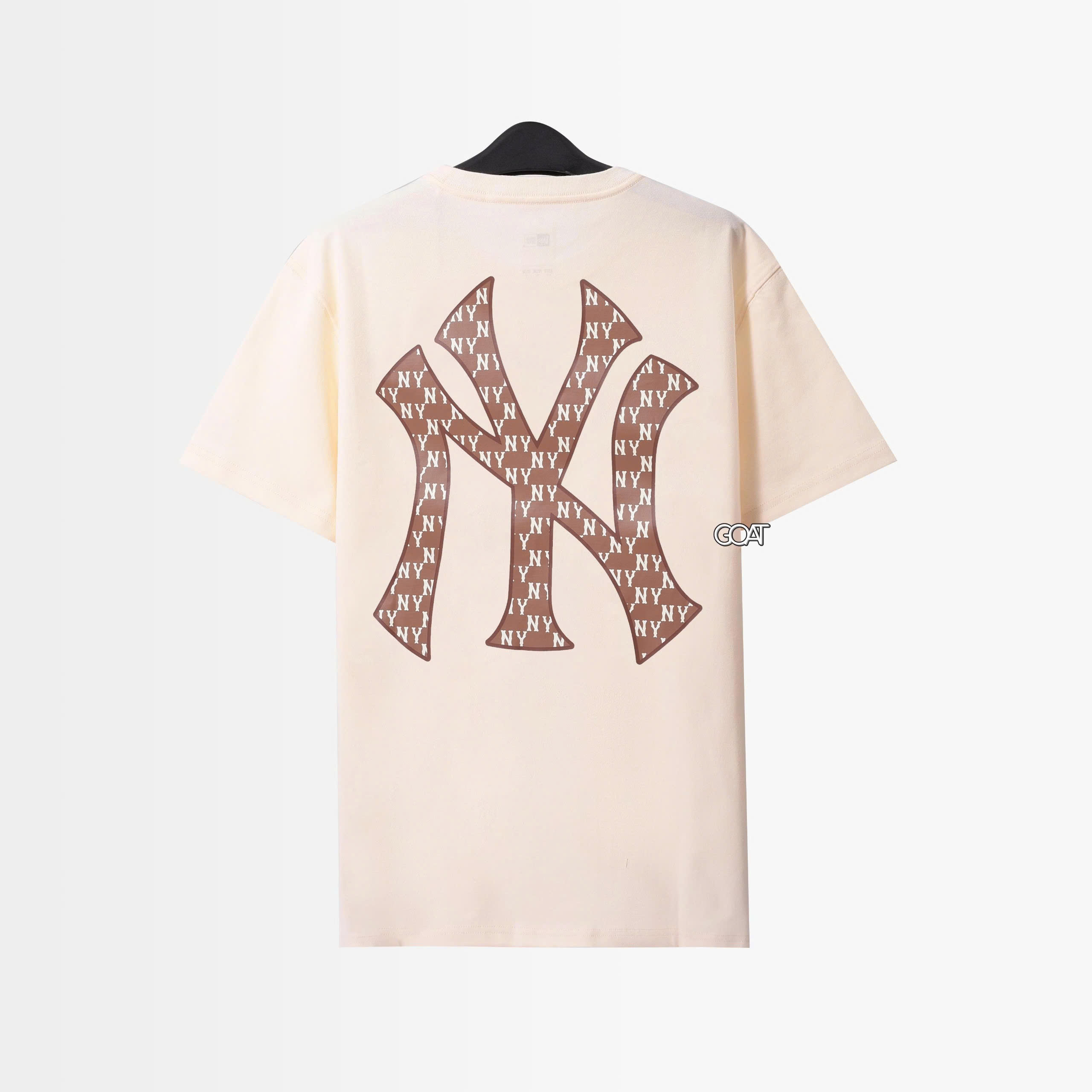 NEW ERA CHAMP MONO NYYK T-SHIRT - IVORY