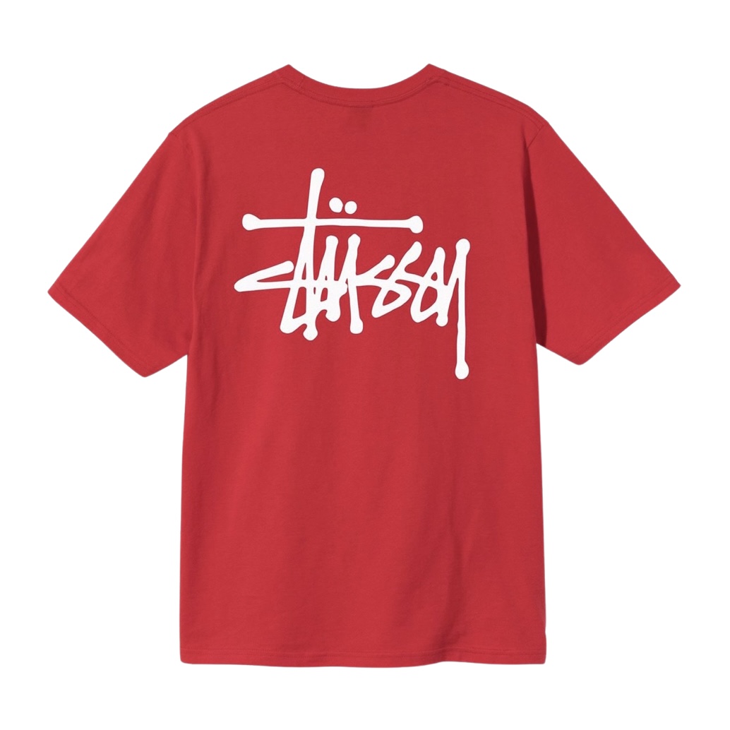 Stussy Basic Tshirt - Red