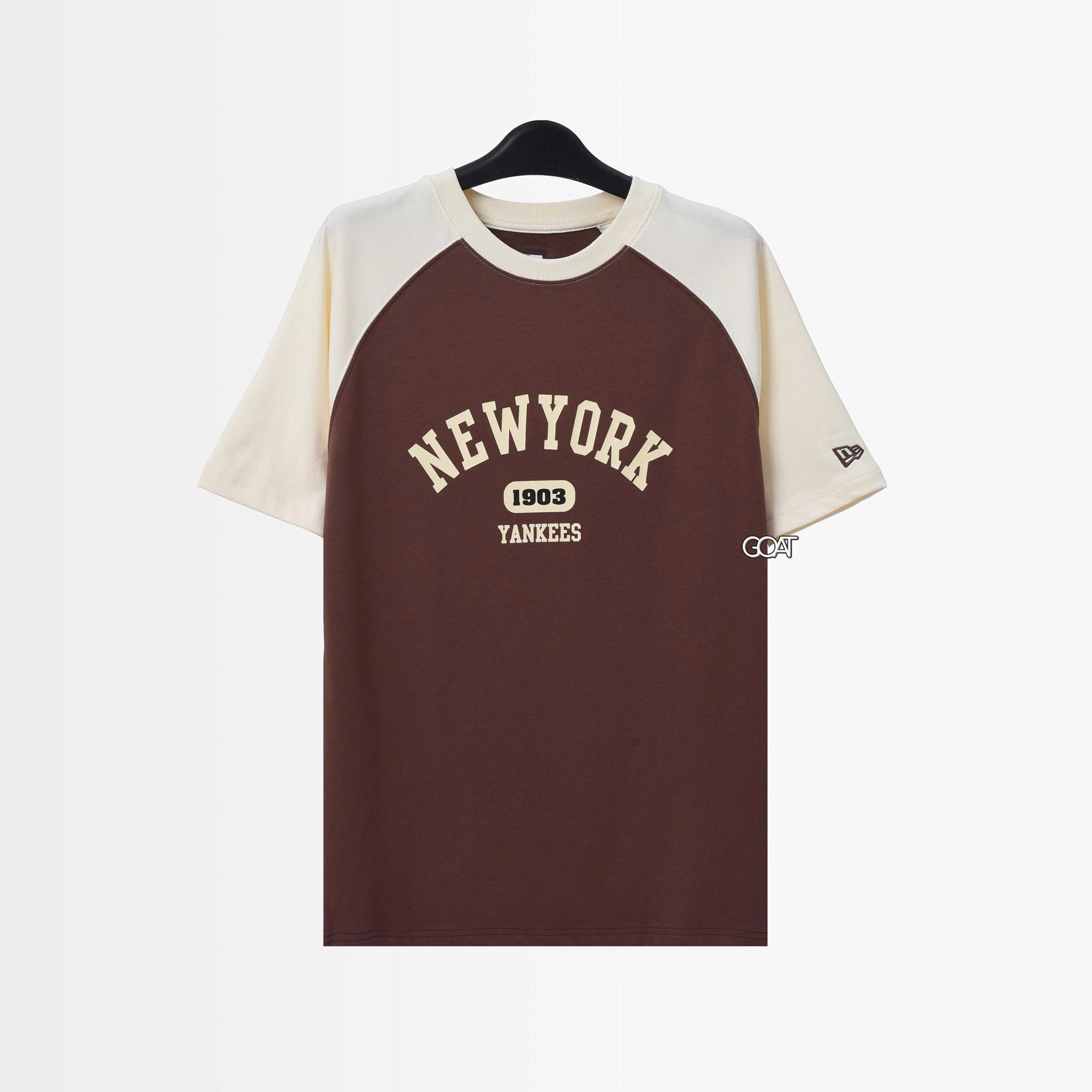NEW ERA ARCH NEYYAN 1903 T-SHIRT - BROWN